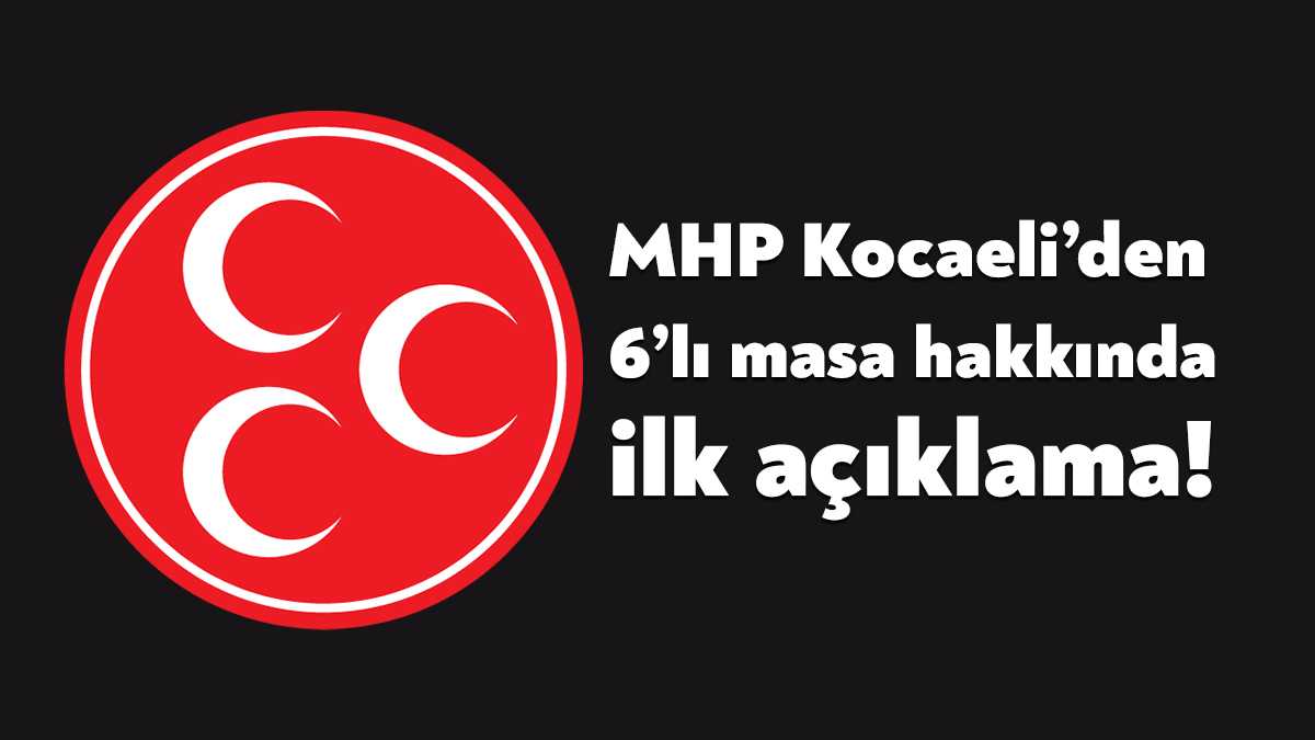 MHP Kocaeli İl Yöneticisi Çetin Öksüz, İYİ Parti Genel Başkanı