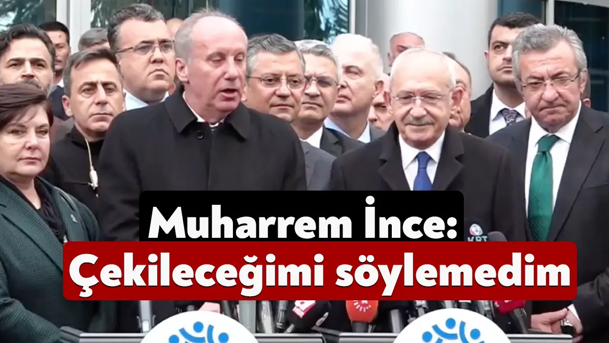 Millet İttifakı'nın cumhurbaşkanı adayı Kemal Kılıçdaroğlu, Memleket Partisi Genel Başkanı