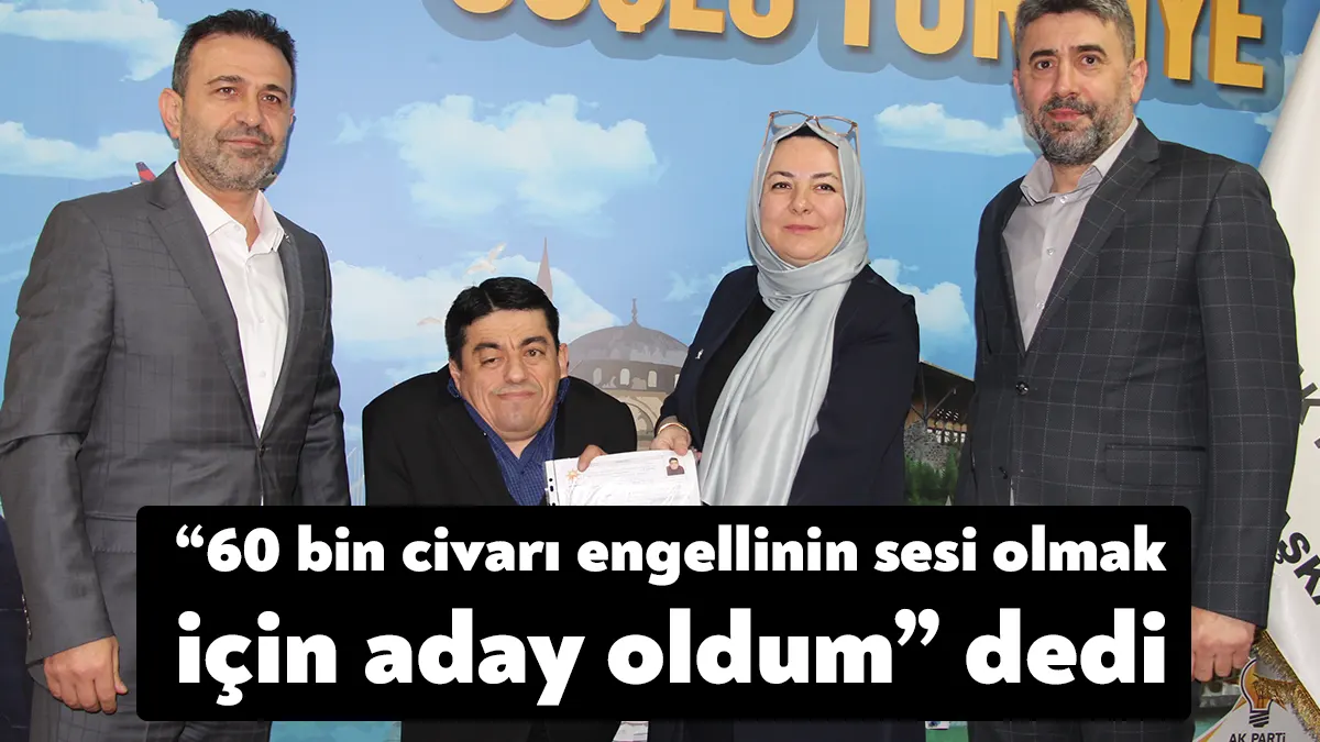 AK Parti Kocaeli milletvekili aday adayı başvuruları devam ediyor. “İlimizde