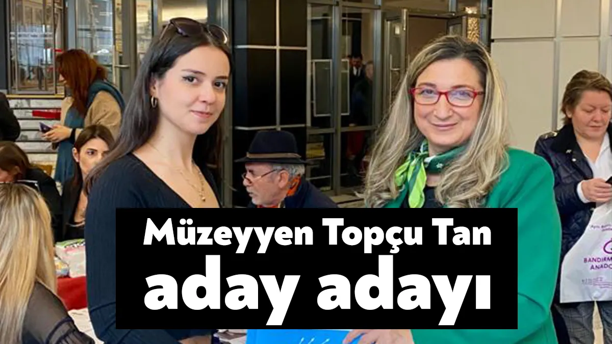 Müzeyyen Topçu Tan CHP’den aday adaylığı için resmi başvuruyu yaptı.