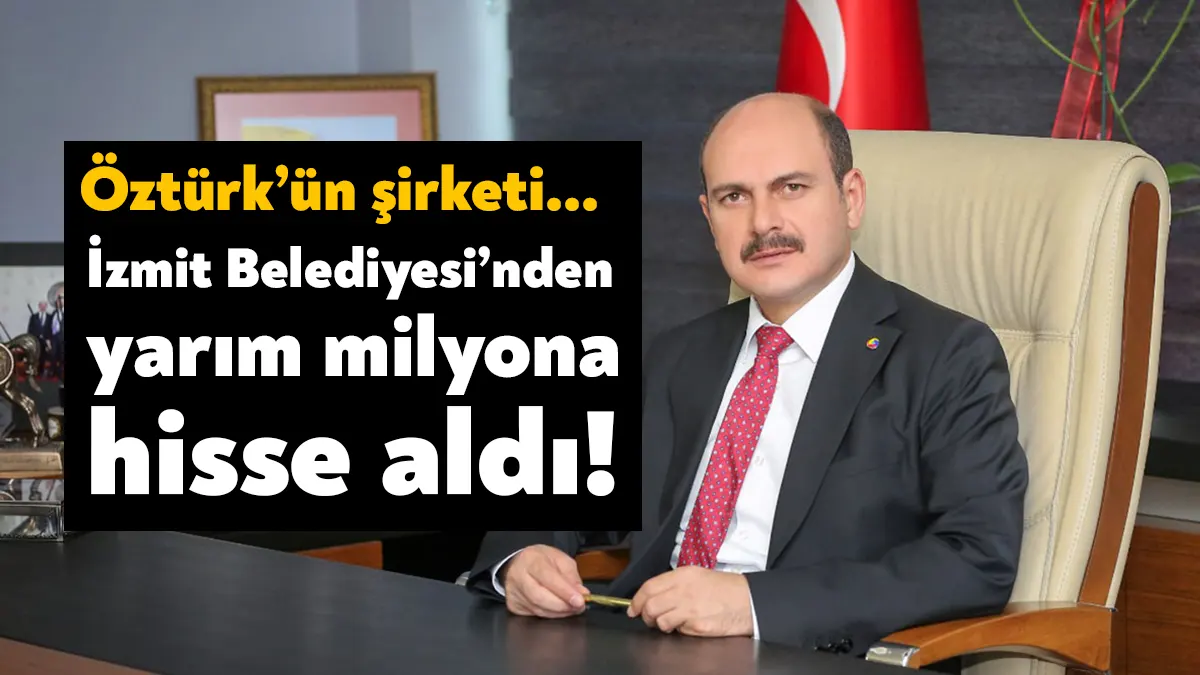 İzmit Belediyesi encümen toplantısında belediyenin Çayırköy Mahallesi’ndeki hissesinin satışı gündeme