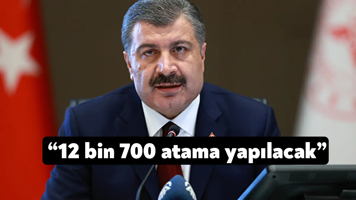 Sağlık Bakanı Fahrettin Koca, depremin etkilediği 10 ilde isteğe bağlı