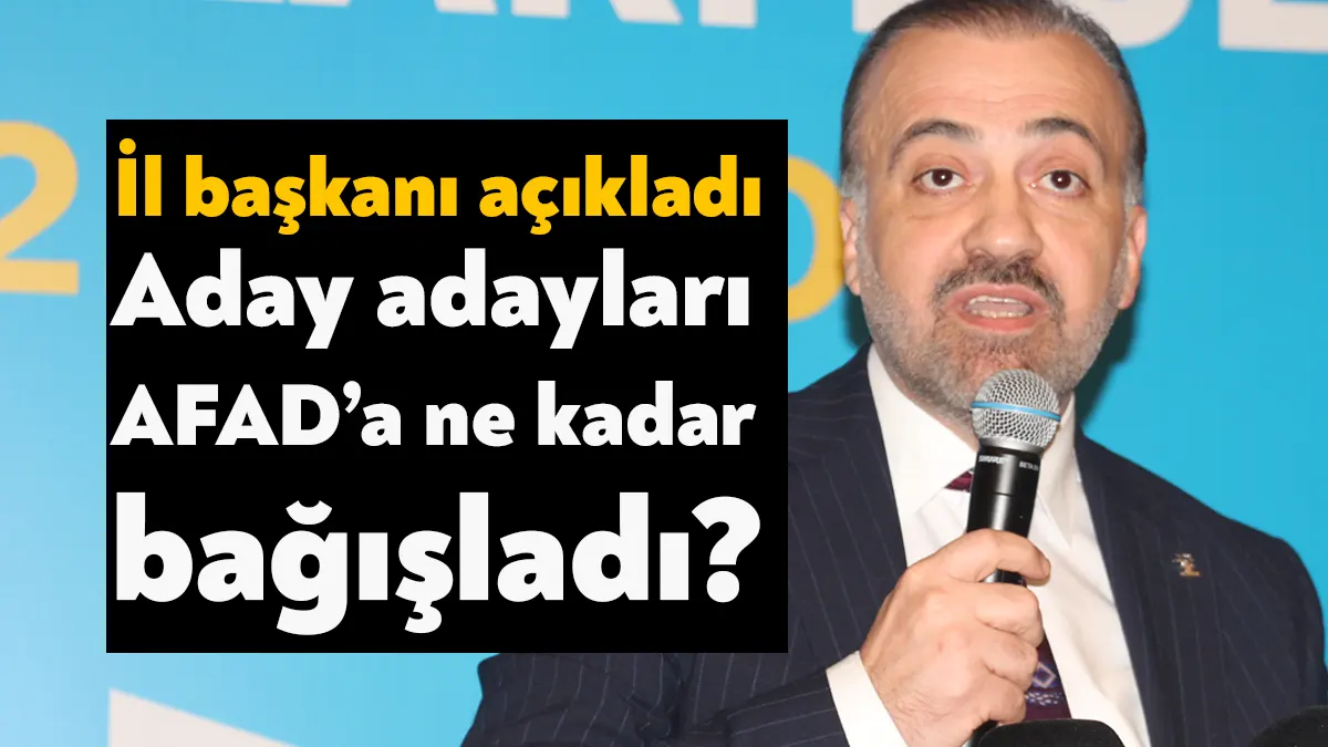 AK Parti Kocaeli milletvekili aday adayları düzenlenen programda buluştu. Programda