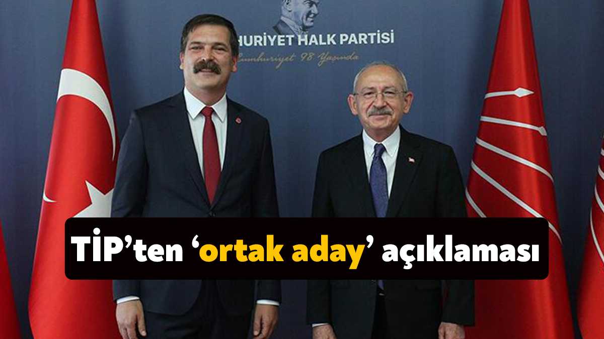 Türkiye İşçi Partisi (TİP) Merkez Yürütme Kurulu (MYK), “Halkımız Saray