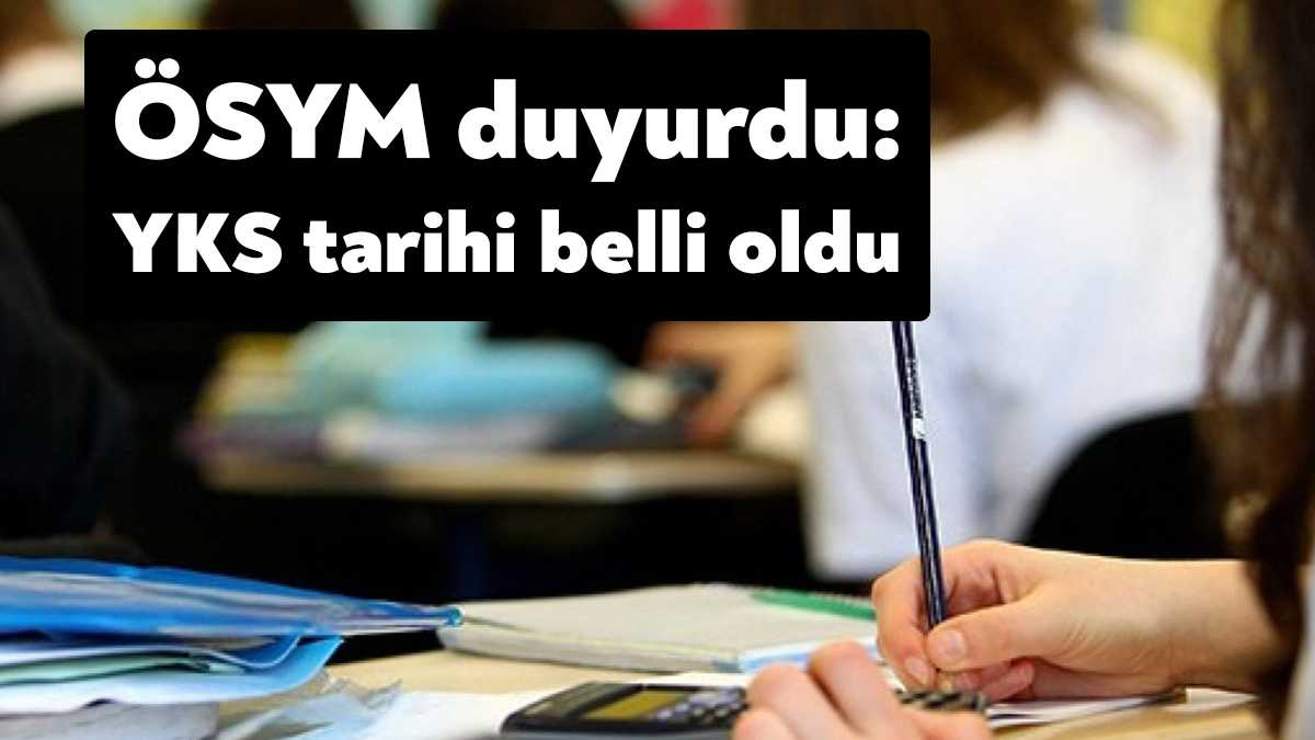 ÖSYM'nin yayınladığı sınav takvimine göre, 17-18 Haziran'daki Yükseköğretim Kurumları Sınavı