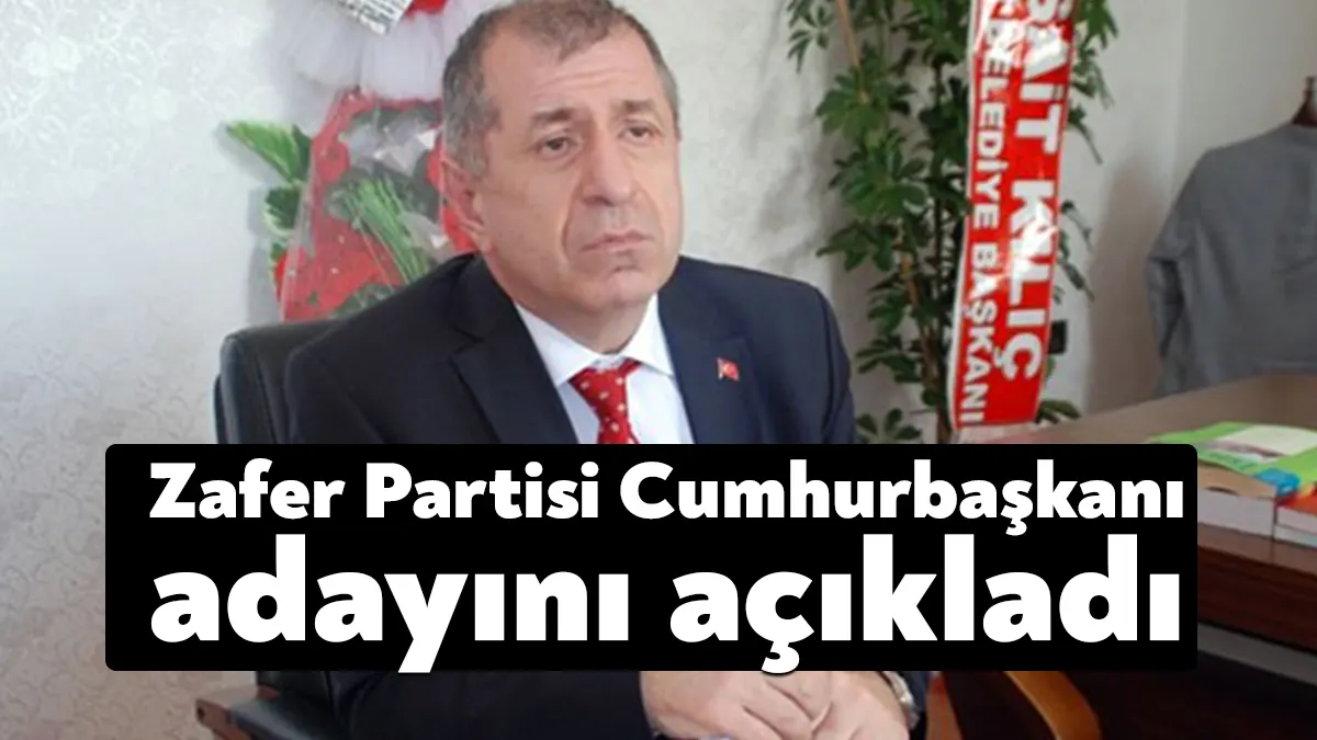 Zafer Partisi Genel Başkanı Ümit Özdağ, Cumhurbaşkanı adaylarının eski MHP