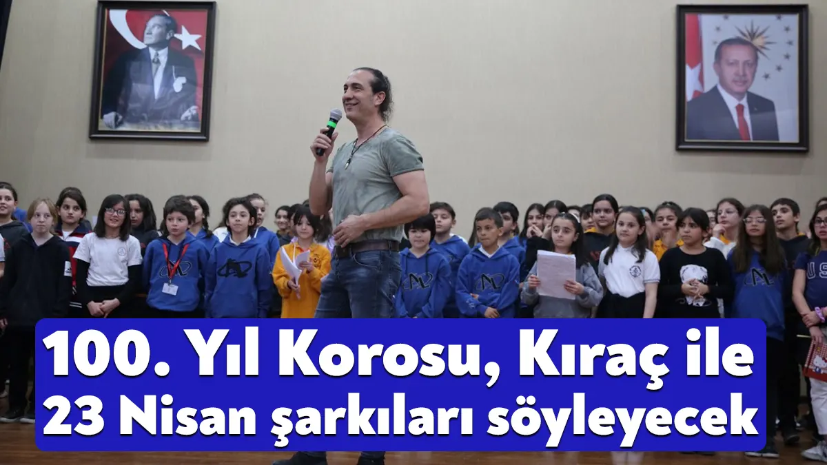 Ünlü sanatçı Kıraç, aralarında Kahramanmaraş depreminden etkilenen çocukların da bulunduğu
