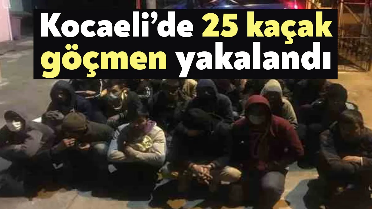 Kocaeli İl Emniyet Müdürlüğü, kent genelinde yapılan operasyonlarla Kocaeli'de kaçak