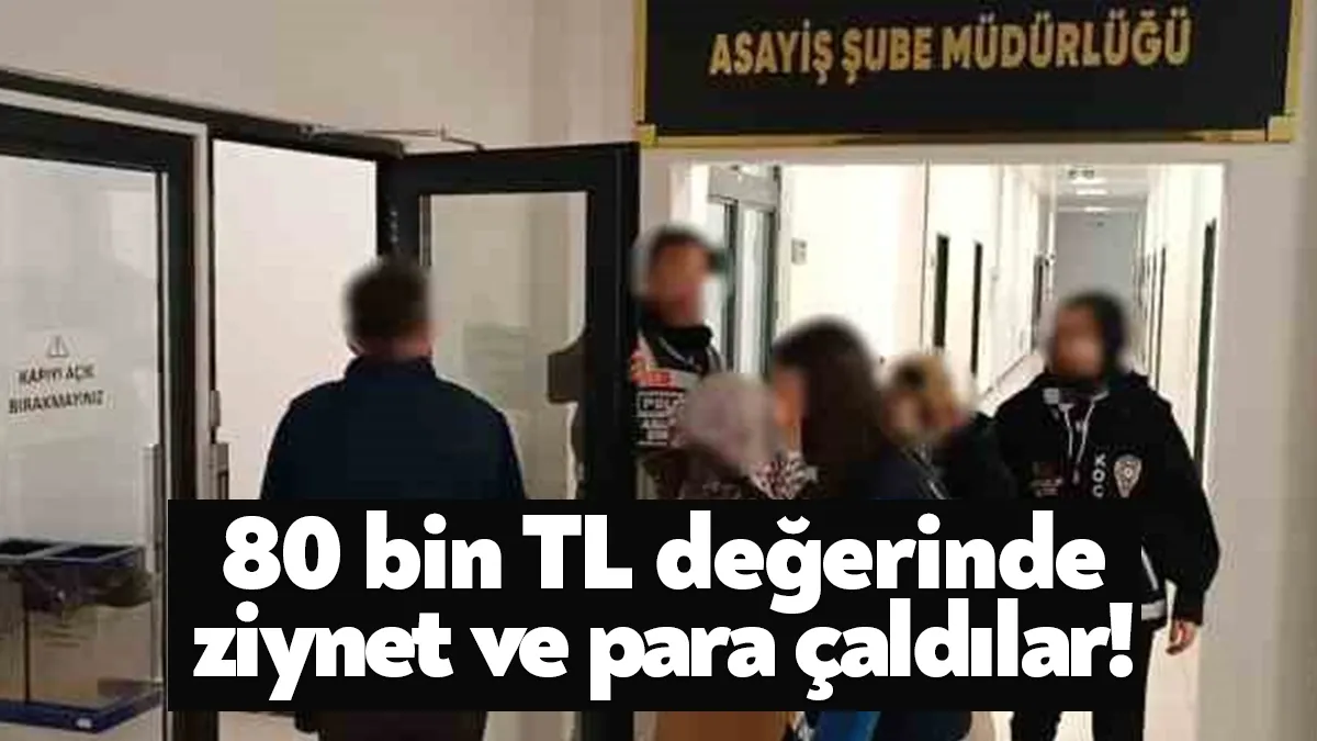 Kocaeli’de farklı tarihlerde iki ikamette 80 bin TL değerinde ziynet