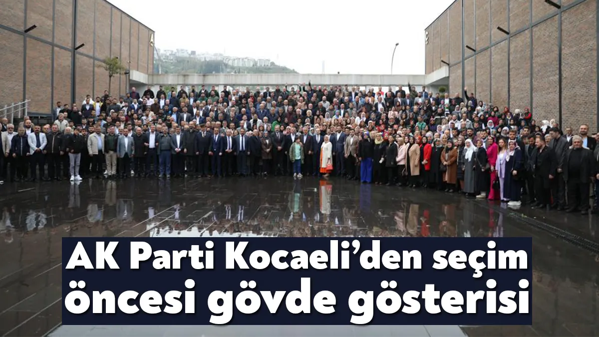 AK Parti’de bin 500’e yakın ana kademe, kadın ve gençlik