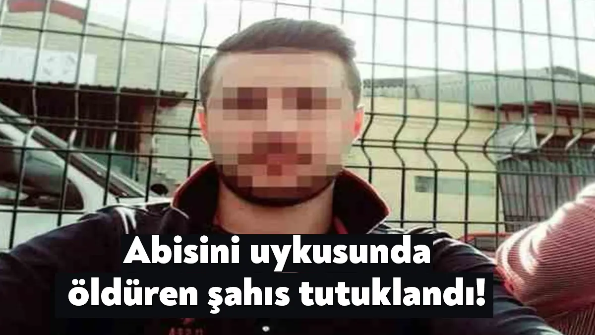 Kocaeli’de uyuyan ağabeyini bıçaklayarak öldüren, polislere giderek cinayeti itiraf eden