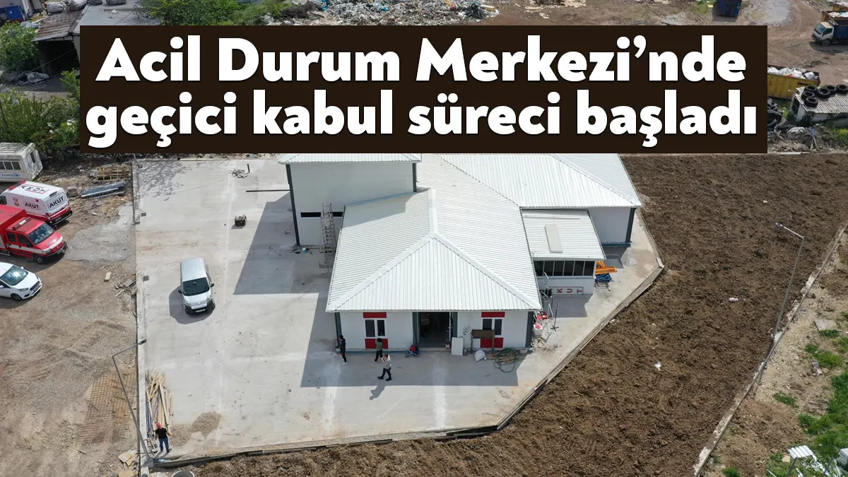 Kocaeli Büyükşehir Belediyesi, olası afetlerde faaliyet gösterecek olan Acil Durum