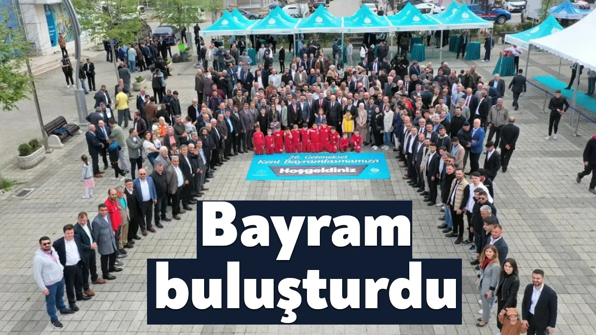 Başiskele'de 26. Geleneksel Kent Bayramlaşması programı Ramazan Bayramı'nın ilk günü