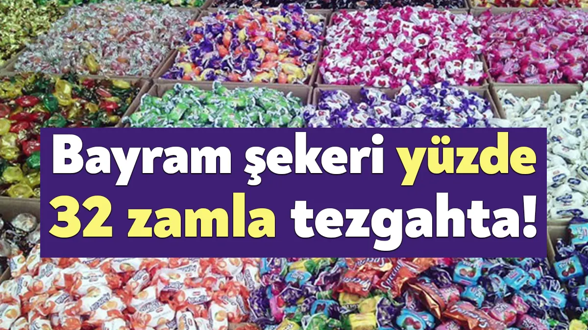 Hazırlıkların hızlandığı bayram döneminin vazgeçilmezi olan şekerde fiyatlar 100 TL’ye