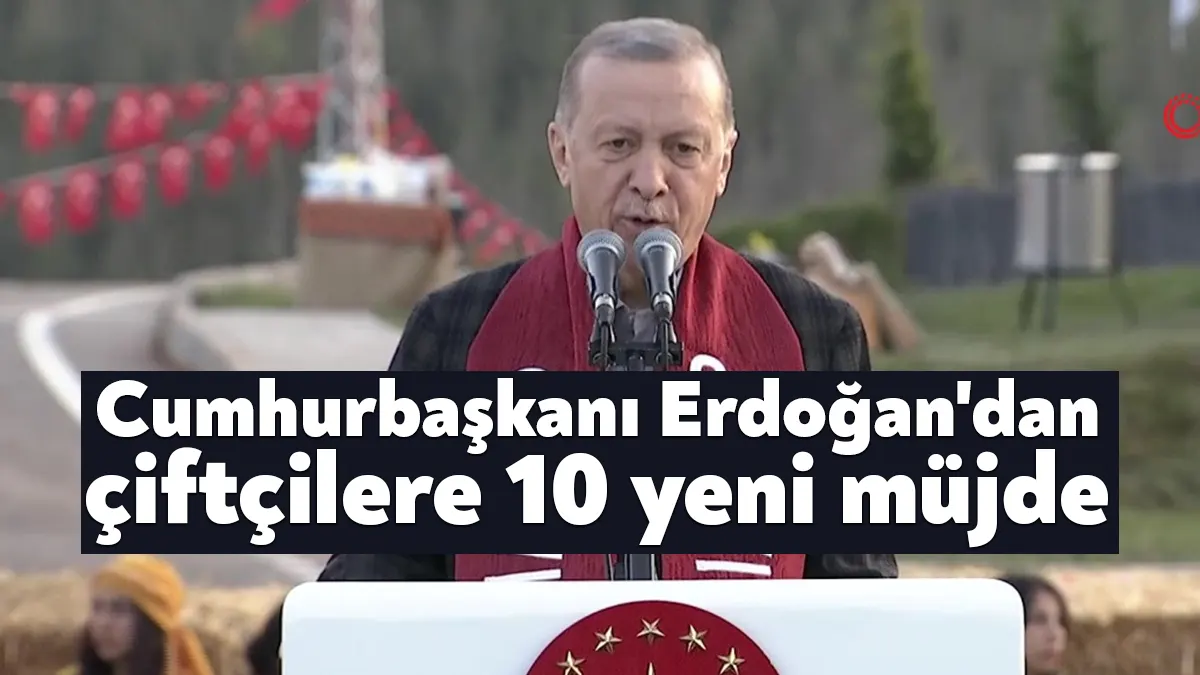 Cumhurbaşkanı Recep Tayyip Erdoğan, Gaziantep Nurdağı'nda yapımı tamamlanan köy evlerinin