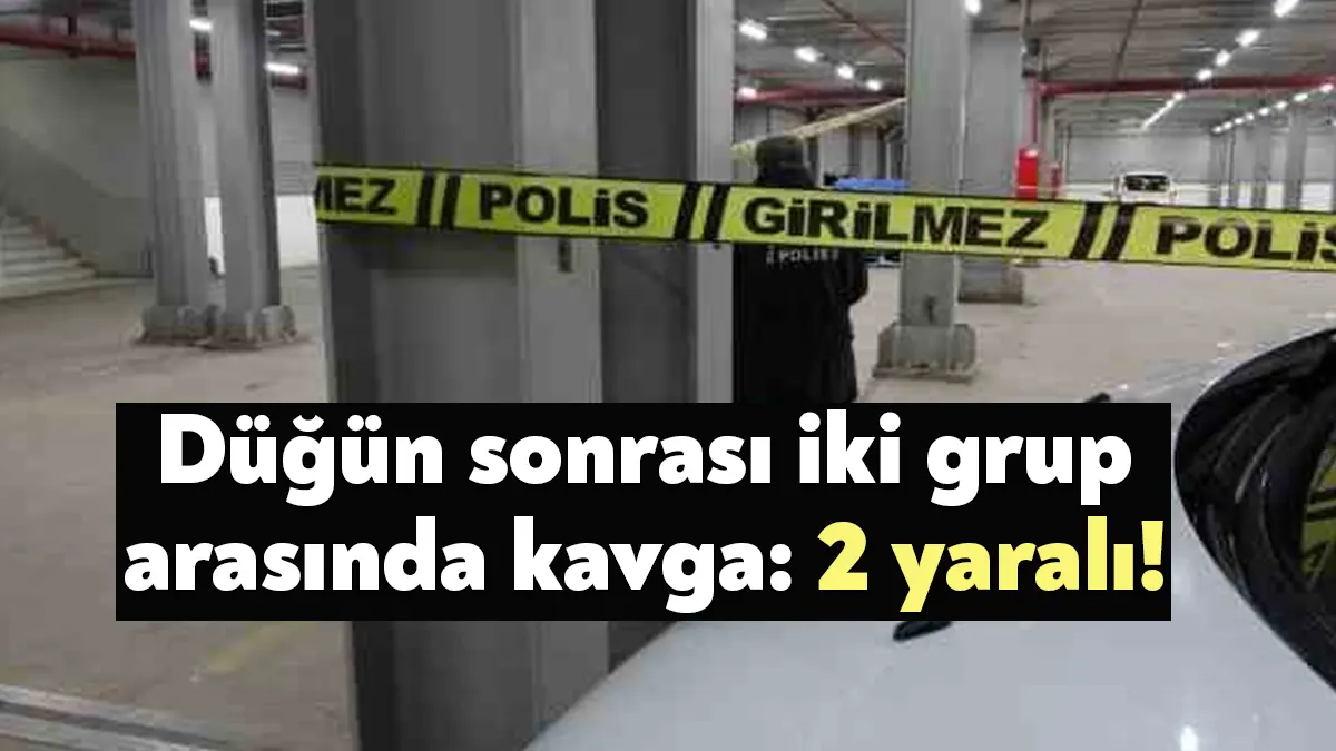 Kocaeli'nin Körfez ilçesinde düğün sonrası iki grup arasında çıkan bıçaklı