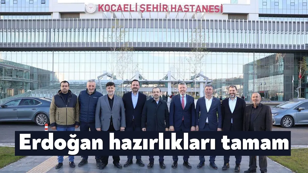 AK Parti Kocaeli İl Başkanı Dr. Şahin Talus, yarın Cumhurbaşkanı