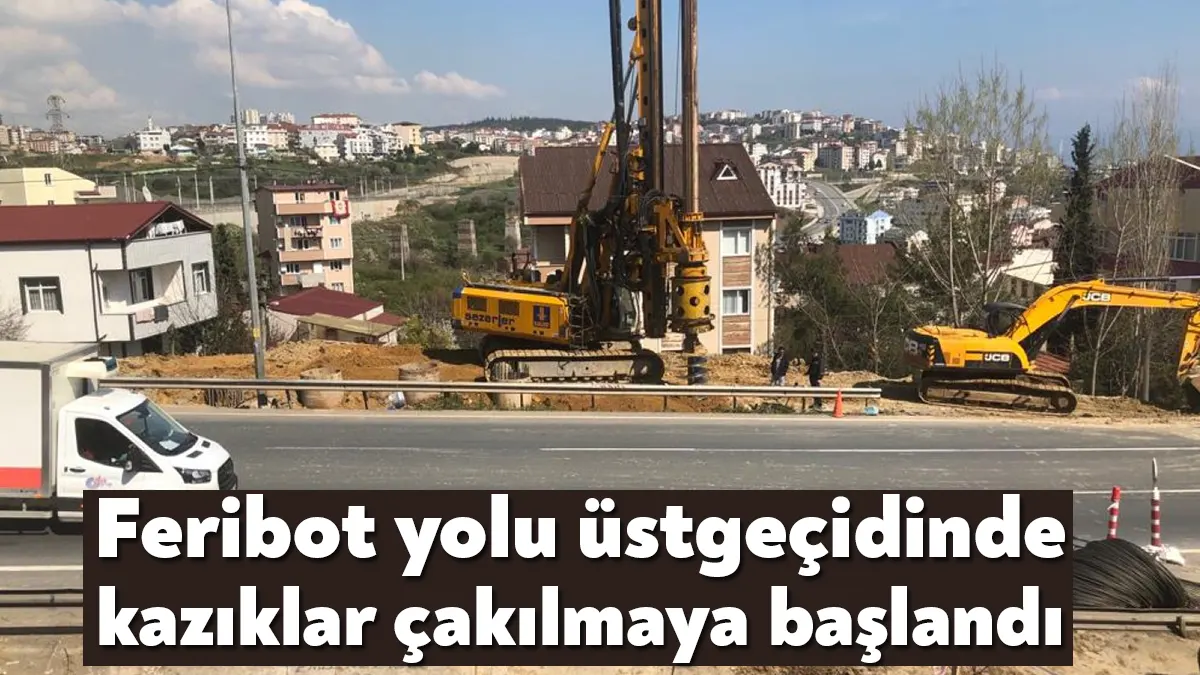 Kocaeli Büyükşehir Belediyesi tarafından Darıca Eskihisar Feribot Yolu’nda bulunan mevcut