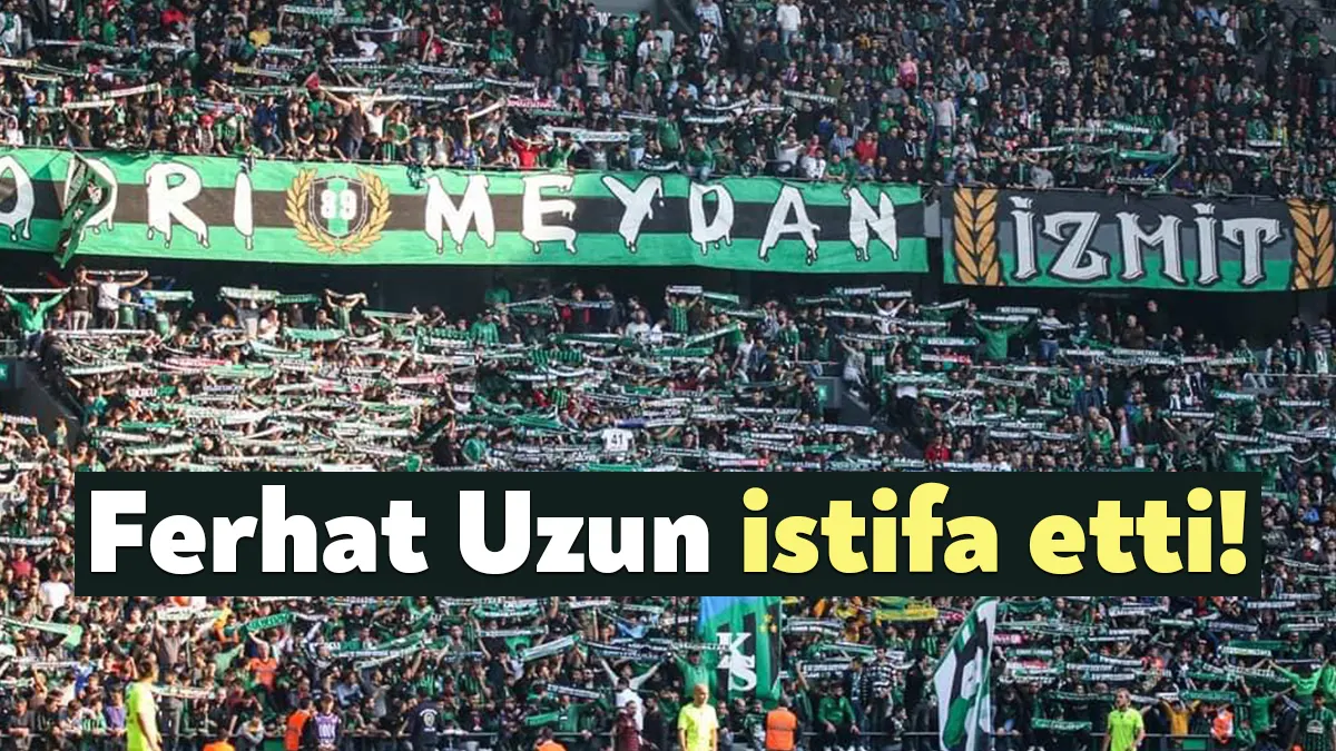Hodri Meydan Taraftarlar Derneği Başkanı Ferhat Uzun görevinden istifa etti