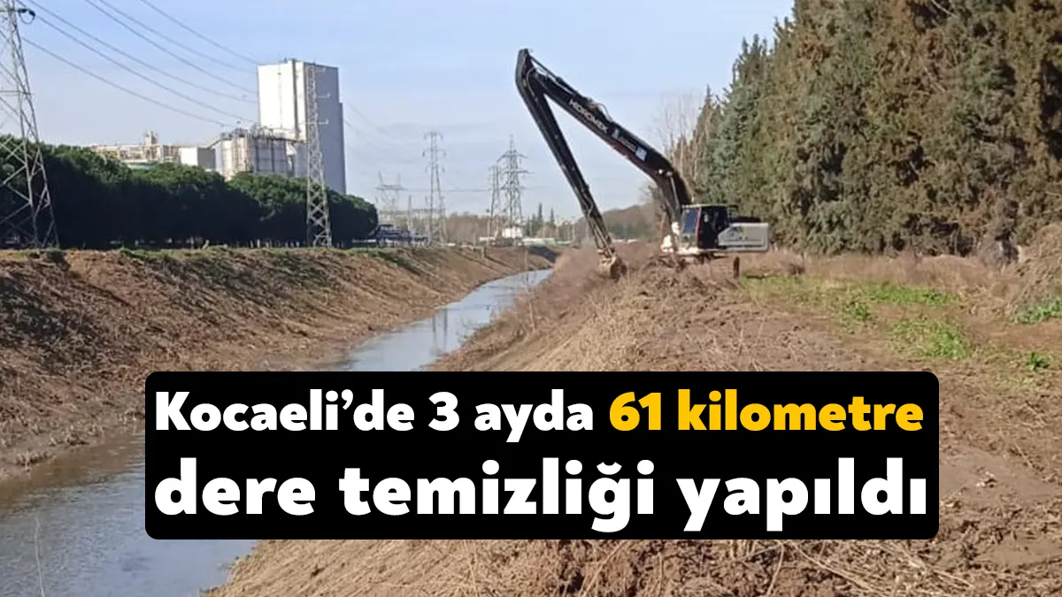 Kocaeli Büyükşehir Belediyesi İSU Genel Müdürlüğü, şehrin birçok noktasından geçen