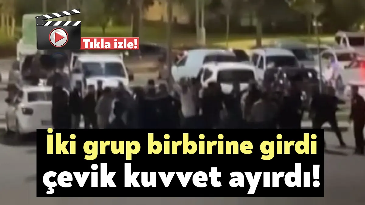 Kocaeli'nin Darıca ilçesinde iki grup arasında kavga çıktı. Kavga polis