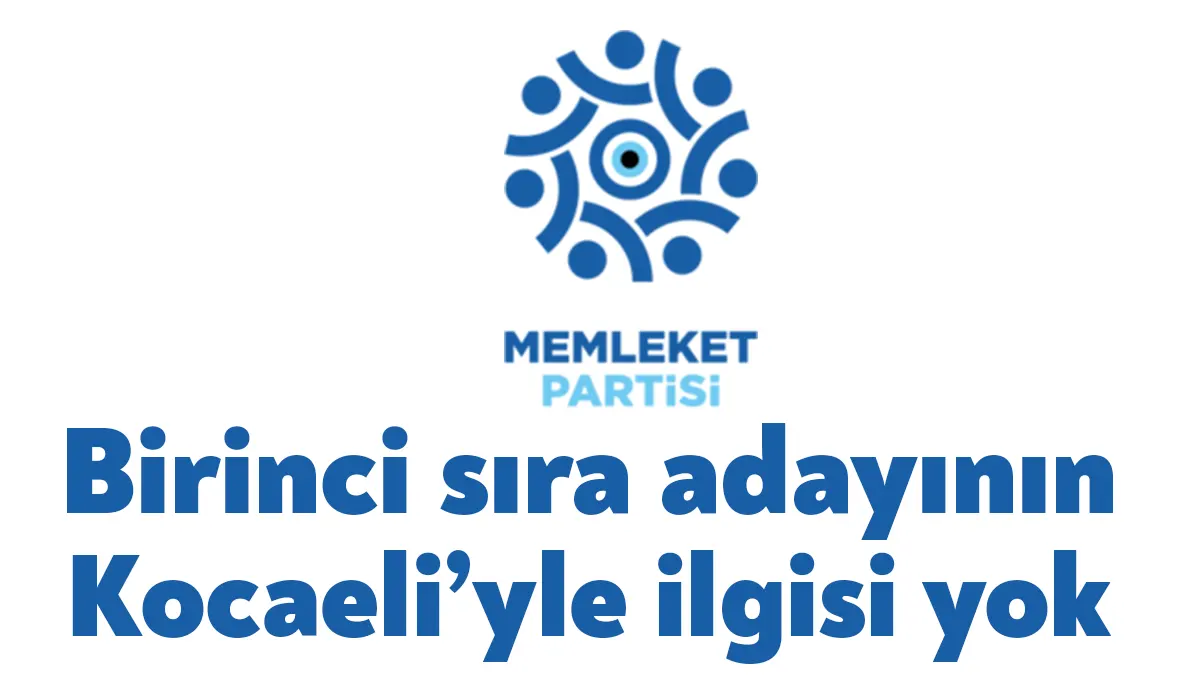Memleket Partisi 1.sıraya Parti Meclisi üyesi Umut Hamit Birben Kocaeli