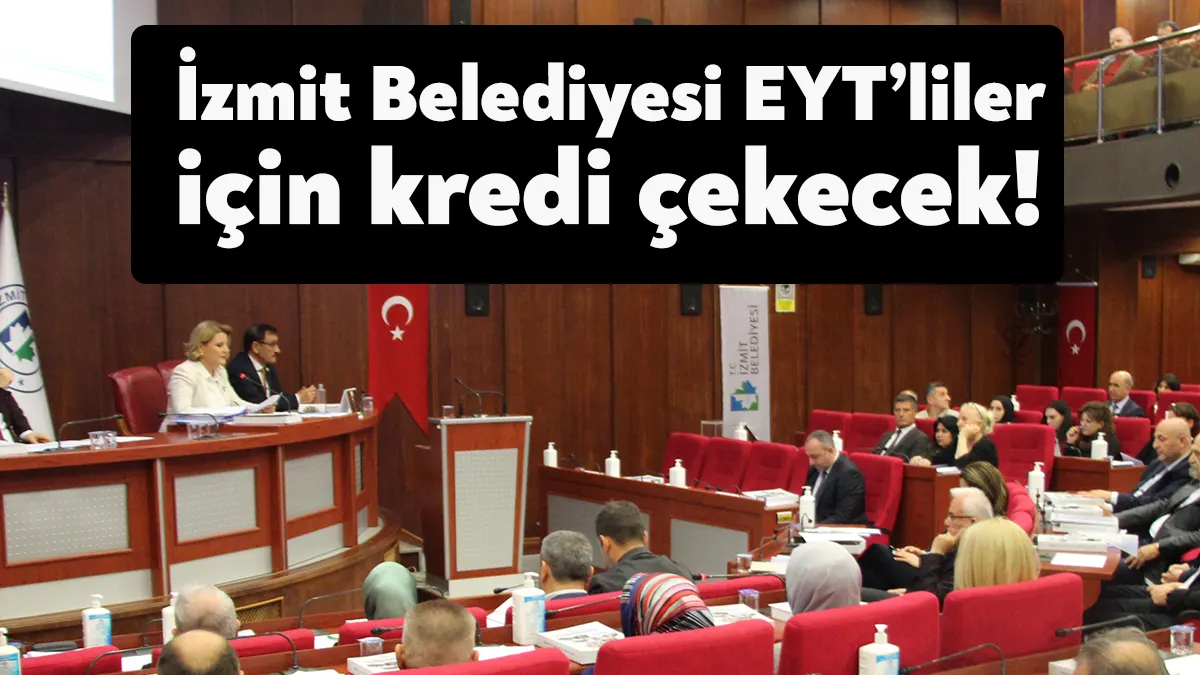 İzmit Belediyesi EYT kapsamında emekliliğe hak kazanan işçilerin Kıdem Tazminatı