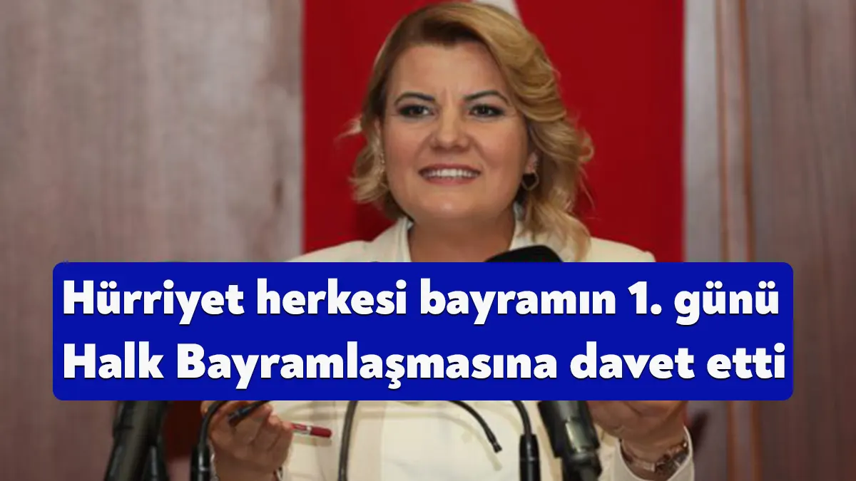 İzmit Belediye Başkanı Fatma Kaplan Hürriyet, geleneksel hale gelen halk