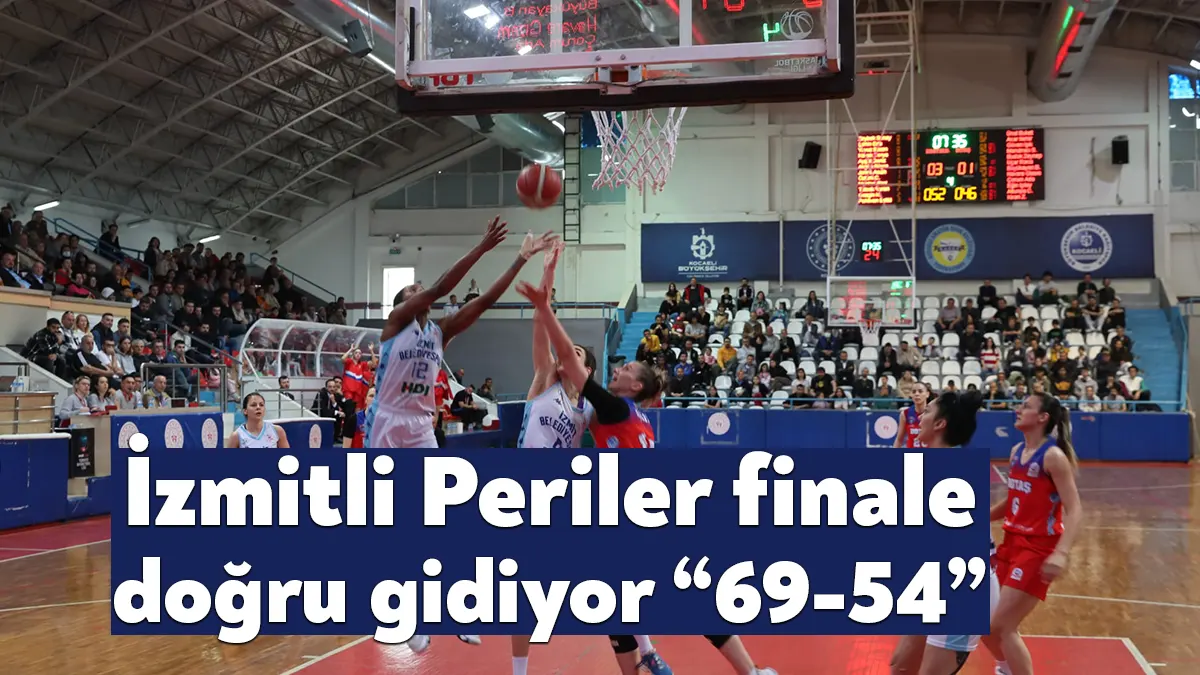 İzmit Belediyespor Kadın Basketbol Takımı, Play-Off Yarı Final serisinin ilk