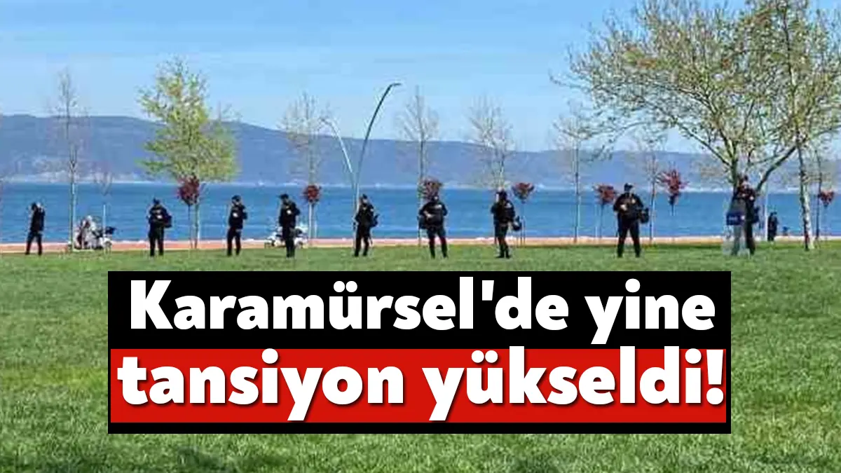 Kocaeli'nin Karamürsel ilçesinde dün kavga eden iki grup arasında bugün
