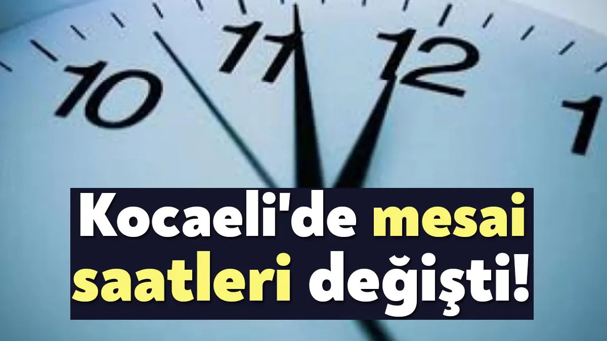 Kocaeli Valiliği'nden yapılan açıklamada, 657 sayılı Devlet Memurları Kanununun 100.