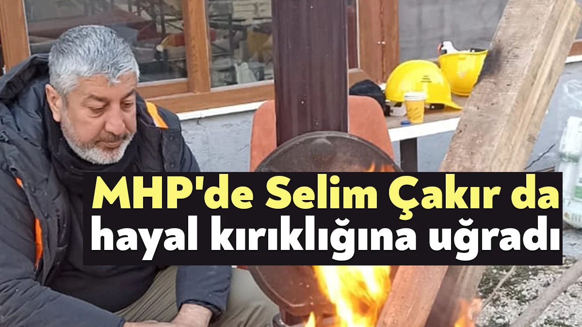 Kocaeli eski Ülkü Ocakları Başkanlığı görevinde de bulunan Selim Çakır,