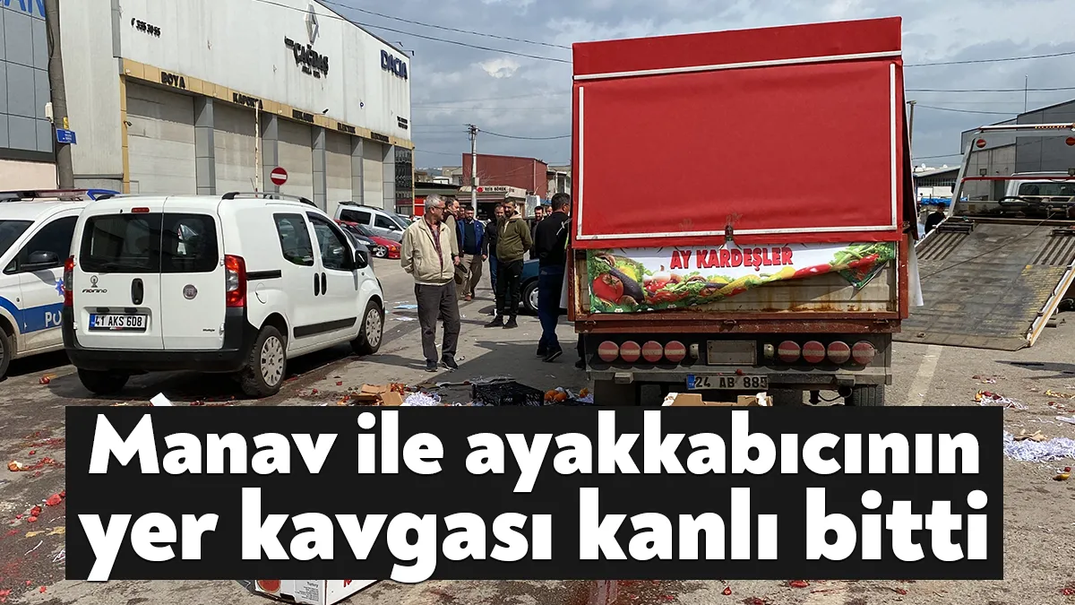 Kocaeli'nin Başiskele ilçesinde yer meselesi yüzünden seyyar satıcılar arasında kavga