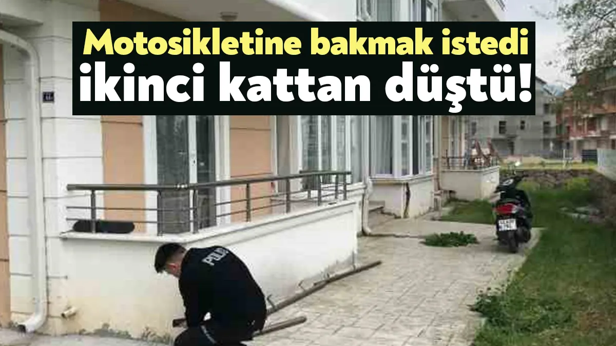 Kocaeli’nin Kartepe ilçesinde bir kişi, anahtarları motosikletin üzerinde unuttuğu şüphesiyle