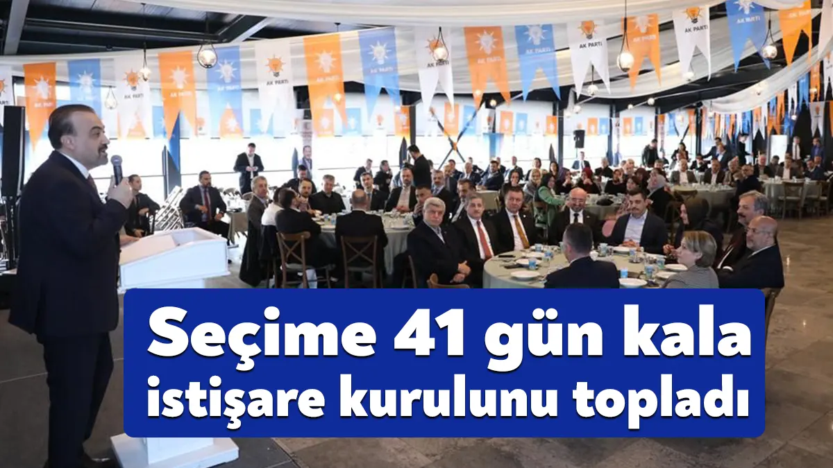 AK Parti Kocaeli İl Başkanı Dr.Şahin Talus, seçime 41 gün