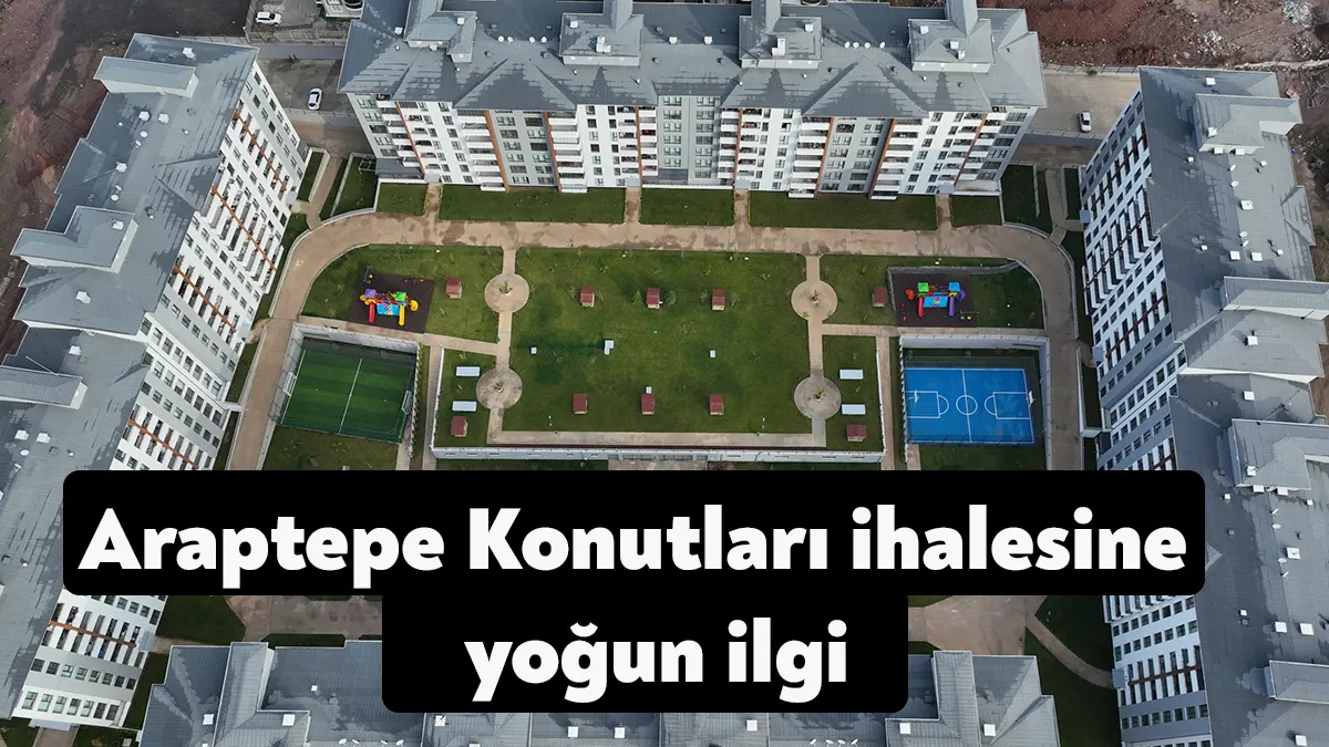 Yenikent Mahallesi Araptepe Mevkii’ndeki kentsel dönüşüm projesinde mülkiyeti Derince Belediyesi’ne