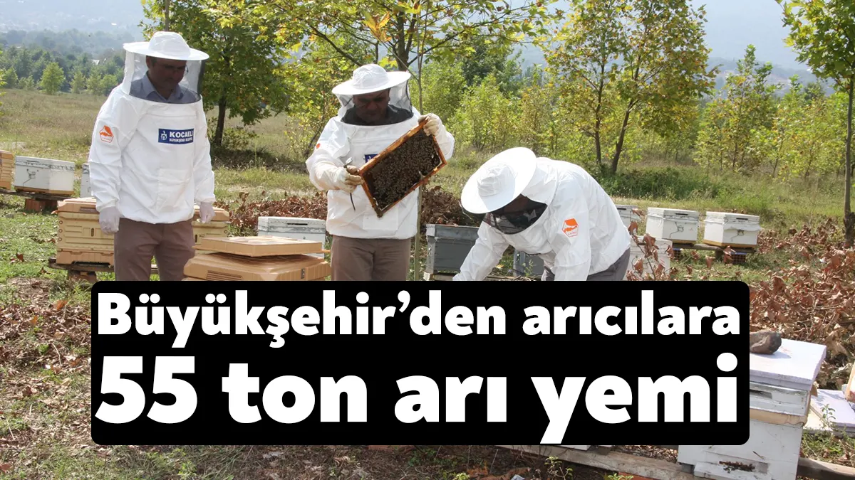 Büyükşehir Belediyesince, bahar aylarında arıların beslenmesinde kullanmaları amacıyla 400 arıcıya