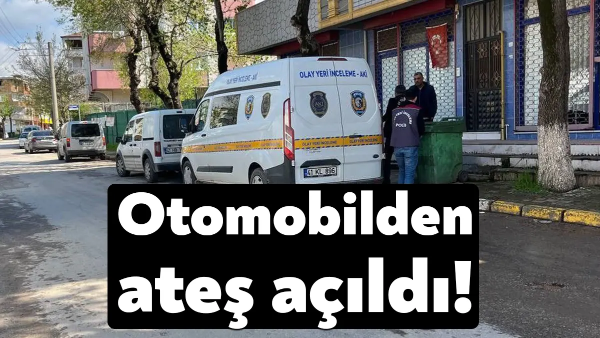 Körfez’de yolda yürüyen kişiye, husumetlisi olduğu öğrenilen şüpheli tarafından otomobilden
