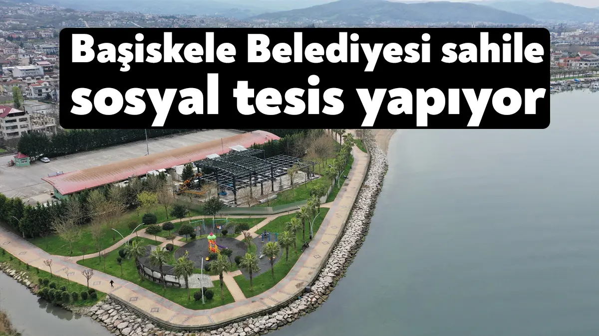 Kocaeli’nin en güzel sahillerinden biri olan Başiskele Sahili’ne nezih bir