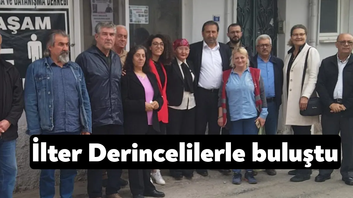 CHP Kocaeli Milletvekili adayı Belkıza İlter Derince Deniz Mahallesi sakinleri