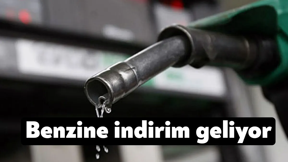 Benzin fiyatlarına bu geceden itibaren indirim geliyor. Petrol fiyatlarındaki sert