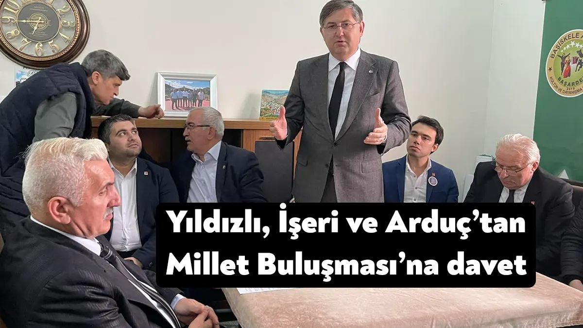CHP Kocaeli Harun Yıldızlı, İsmet İşeri, Caner Arduç Milletvekili adayları