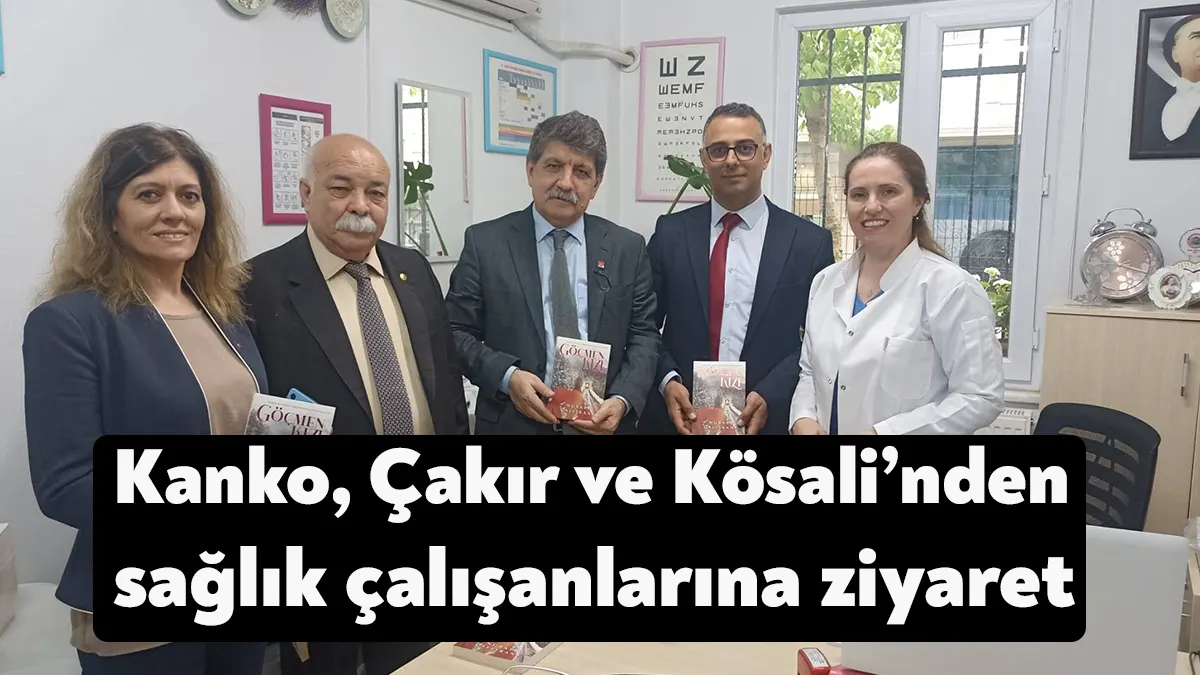 CHP Kocaeli Milletvekili adayları Prof. Dr. Muhip Kanko, Serap Çakır