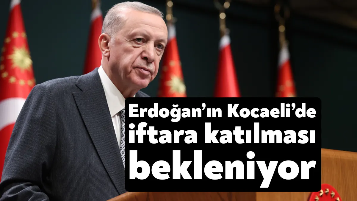 Cumhurbaşkanı Recep Tayyip Erdoğan Kocaeli Şehir Hastanesi için ilimize gelecek.