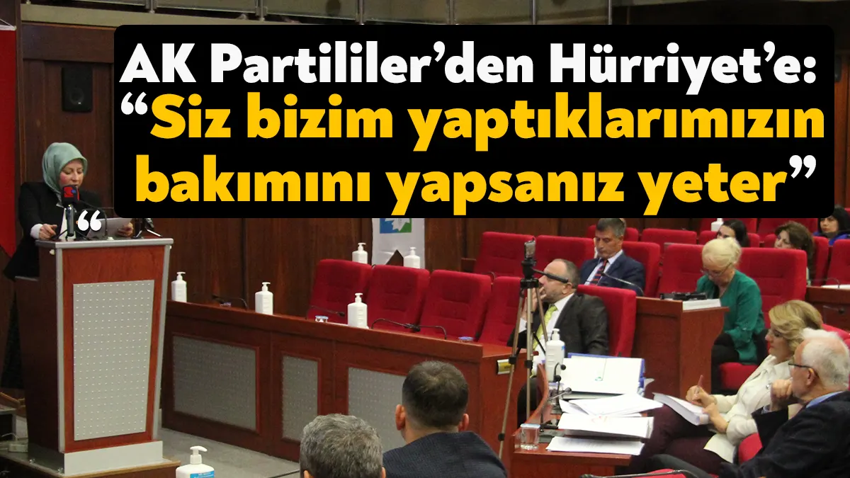 İzmit Belediyesi 2022 yılı faaliyet raporunun görüşüldüğü toplantıda AK Parti