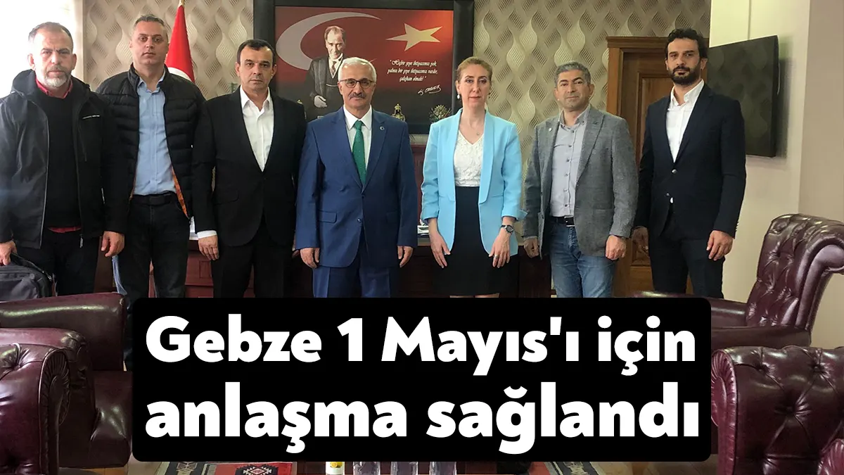 Gebze 1 Mayıs'ı için Kent Meydanına izin vermeyen kaymakamlık, meydanın