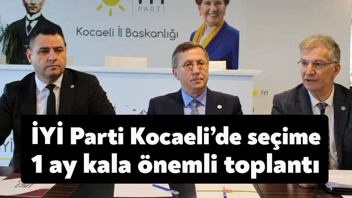 Cumhurbaşkanlığı ve 28. Dönem Milletvekili Seçimi için Kocaeli’de sahaya ilk
