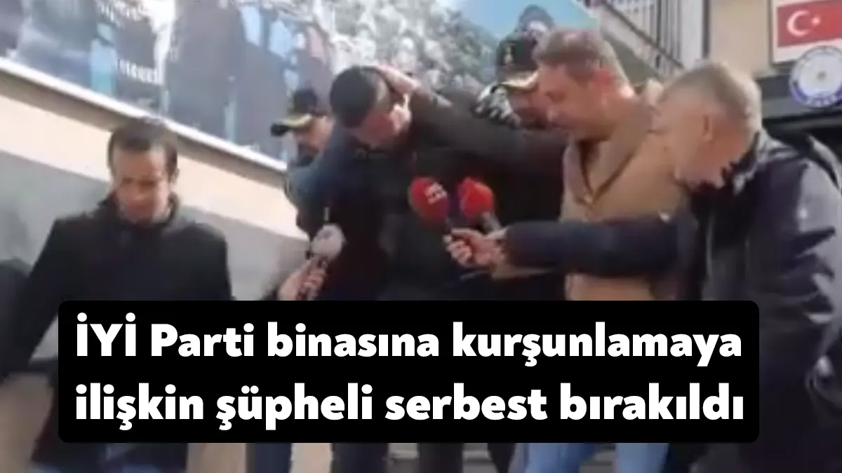 İYİ Parti İstanbul İl Başkanlığı binasına isabet eden kurşuna ilişkin