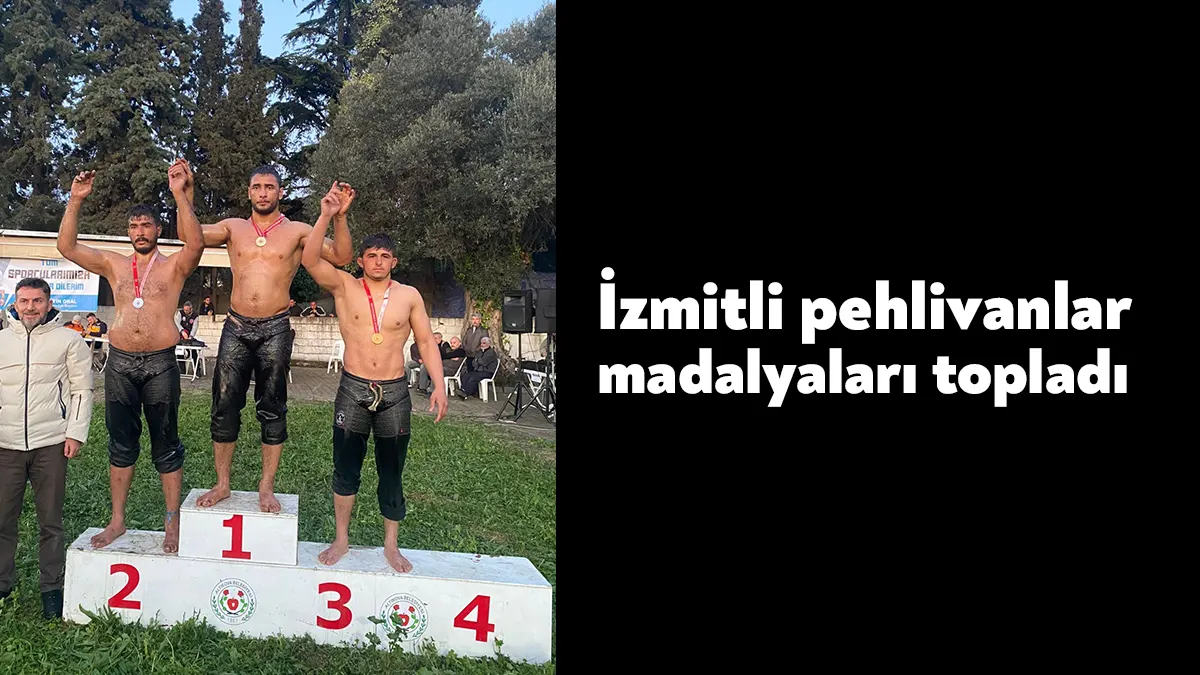 İzmit Belediyespor Güreş Takımı, Yalova Altınova’da düzenlenen 7. Hersek Yağlı