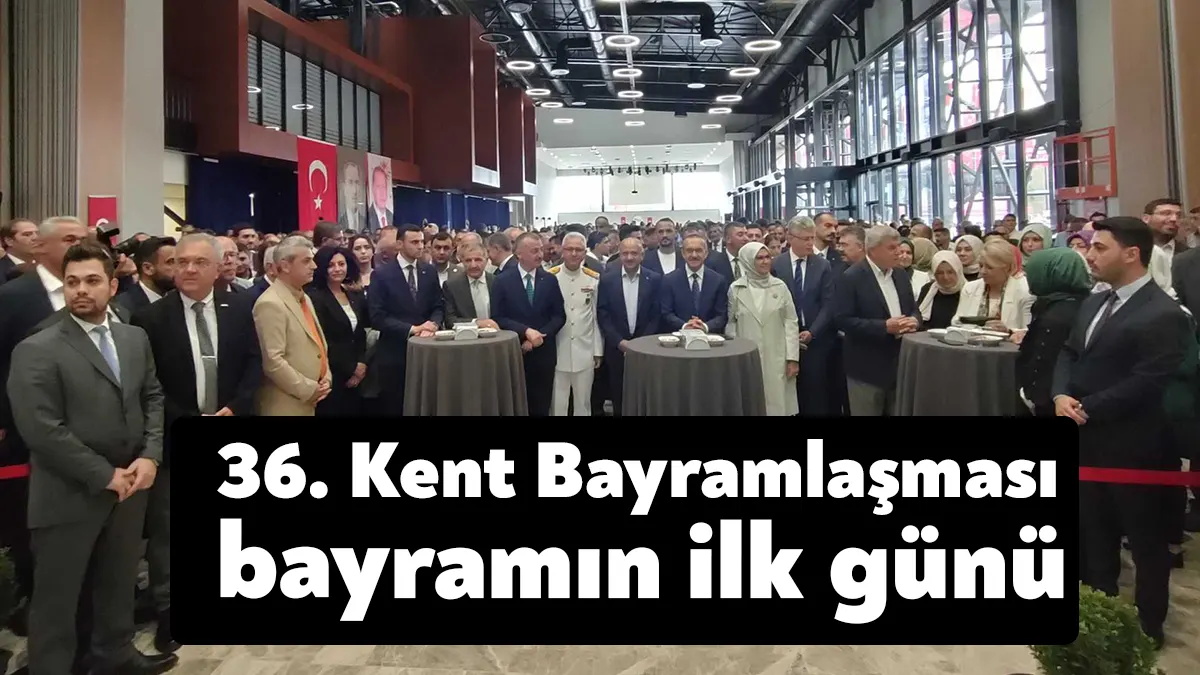 Ramazan Bayramına hazırlanan Kocaeli, 36. Kocaeli Kent Bayramlaşmasında bir araya